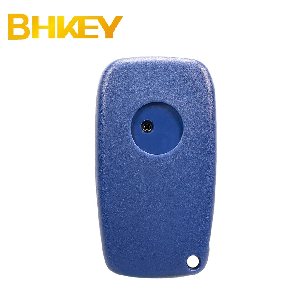 For Fiat 500 Panda Punto Bravo 2BTN 3BTN Remote Car Key 433Mhz PCF7946 Delphi BSI (Blue)