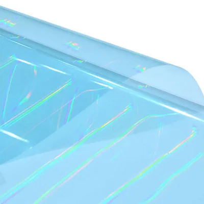Iridescent Film Cellophane Flower Wrapping Paper Rainbow Waterproof Plastic Wrap for Birthday Christmas Gifts Flowers