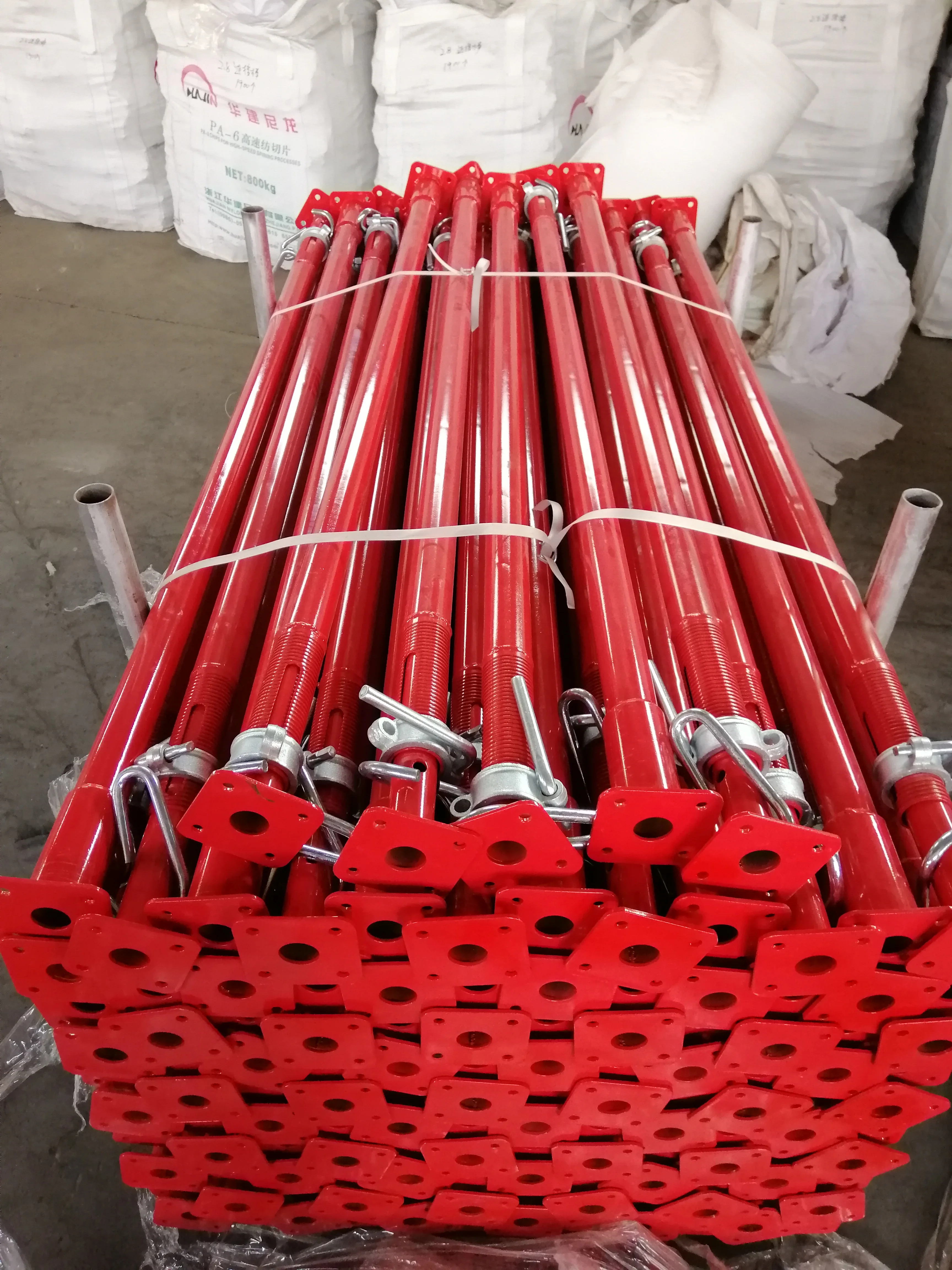 Q235B Galvanized Powder Coated Adjust Telescopic Scaffolding Acrow Steel Prop