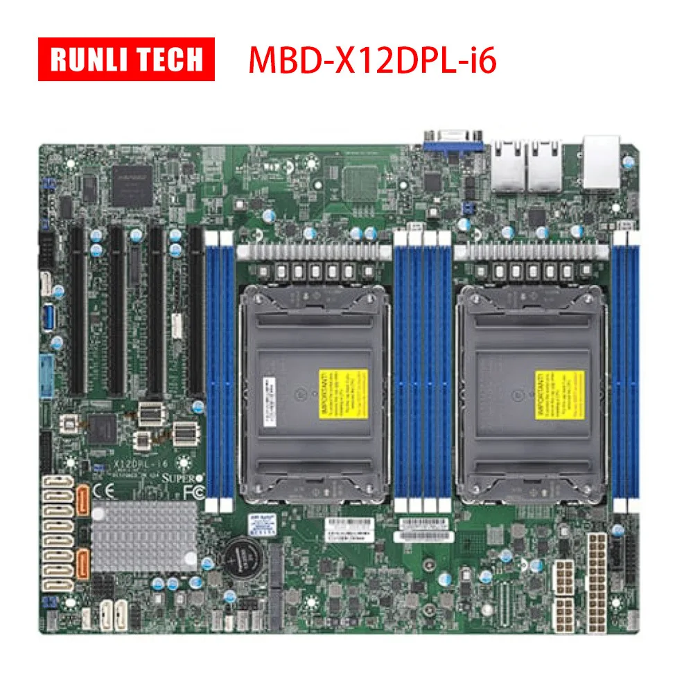 Suitable for Supermicro server accessories motherboard MBD-X12DPG-QT6