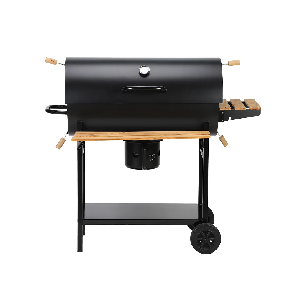 Smoking Grill BBQ Grills Cooking Hardware Patio Garden Party Cooking Ware Charcoal Barrel Grill Machine