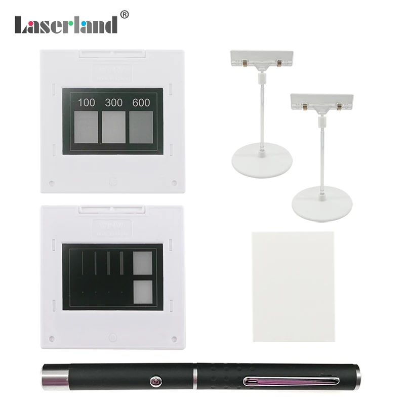 Single Silt Double Slit Optics Elements Interference Diffraction Grating Sheet Optical Physical Experiment Kit