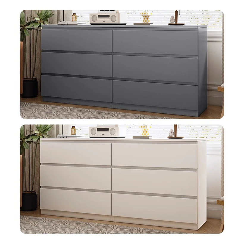 Wholesale Luxury OAK Chest Of Drawers Bedroom Furniture Storage Drawer Corner Cabinet White Dresser Set for Living Room