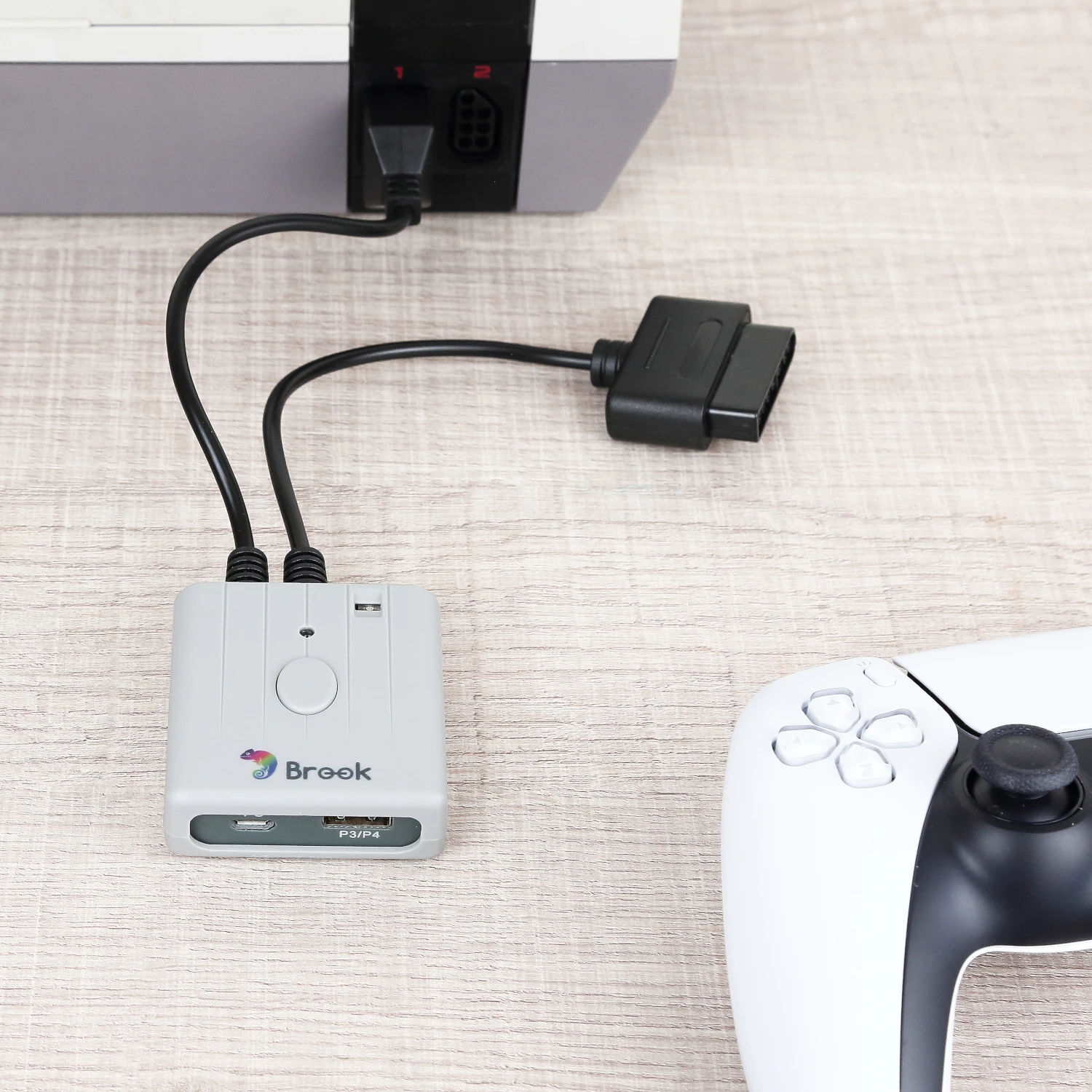 Brook Wingman for SNES Converter for Xbox Elite 1&2 Controller for PS5 Gamepad Adapter for NES/SFC/FC Gaming Console Wire Port