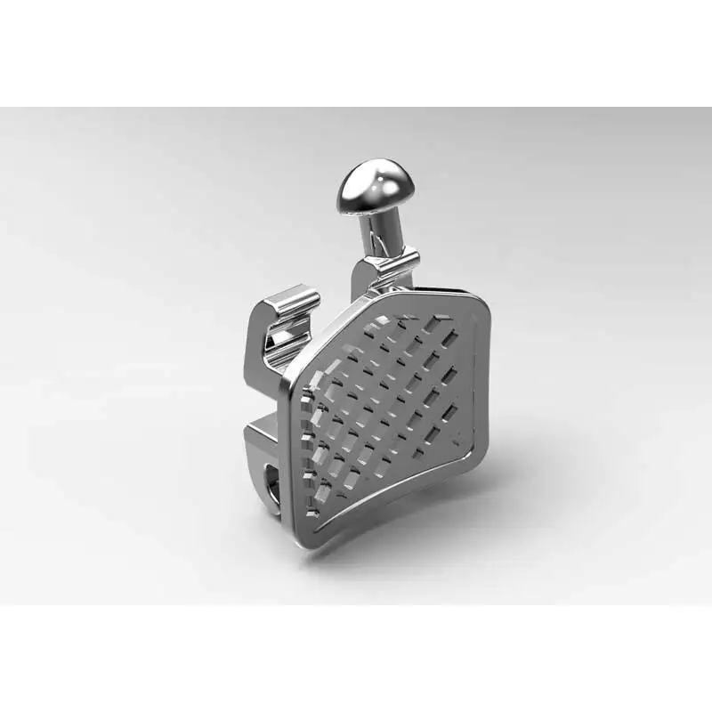 Orthodontic mesh base mini roth mbt metal brackets