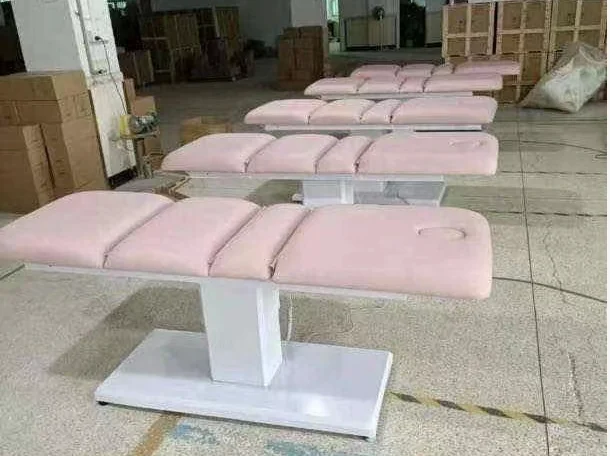 Высокое качество используемые спа-салон красоты Электрический лица кровать для салона 3 Мотор Красота массажная