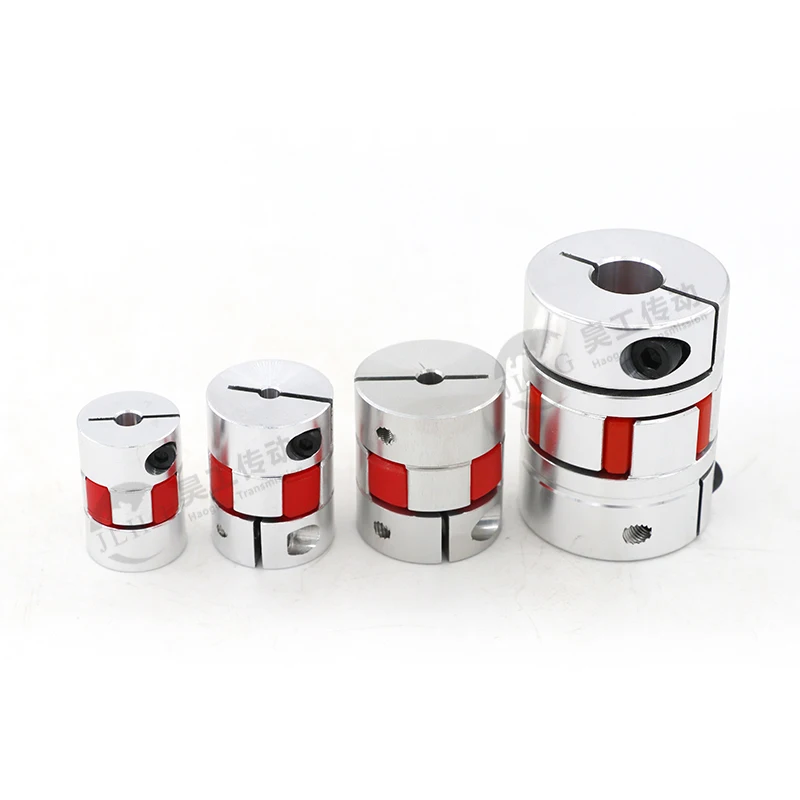 XL 20 25 30 8mm rotary encoder couplings spider jaw rotex aluminum Plum shaft couplings For cnc Servo Motor Miniature Ball Screw