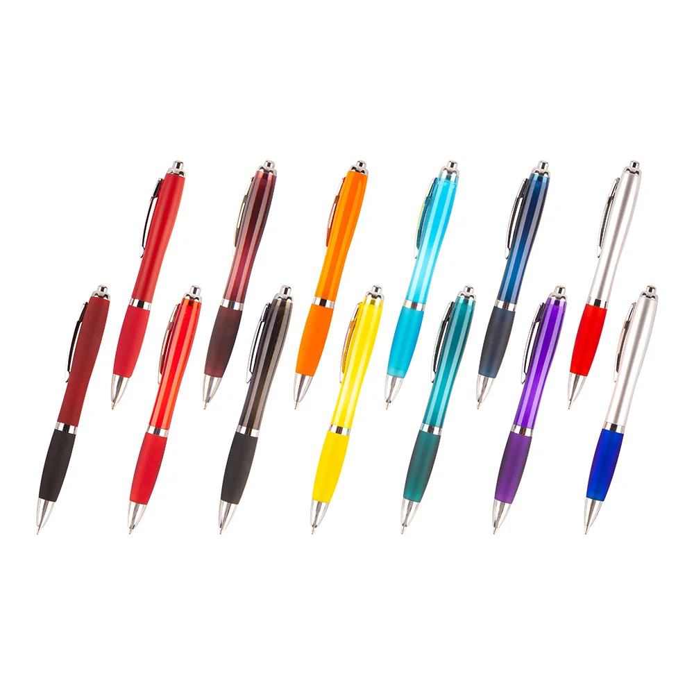 Cheap Promotional Custom Ballpoint Pen Printed Logo Ballpoint Plastic Pen School Ball Writing