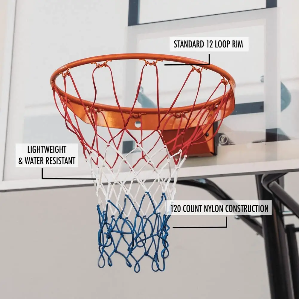 Outdoor bold basketball net red, white and blue ball  basket net home basketball basket net