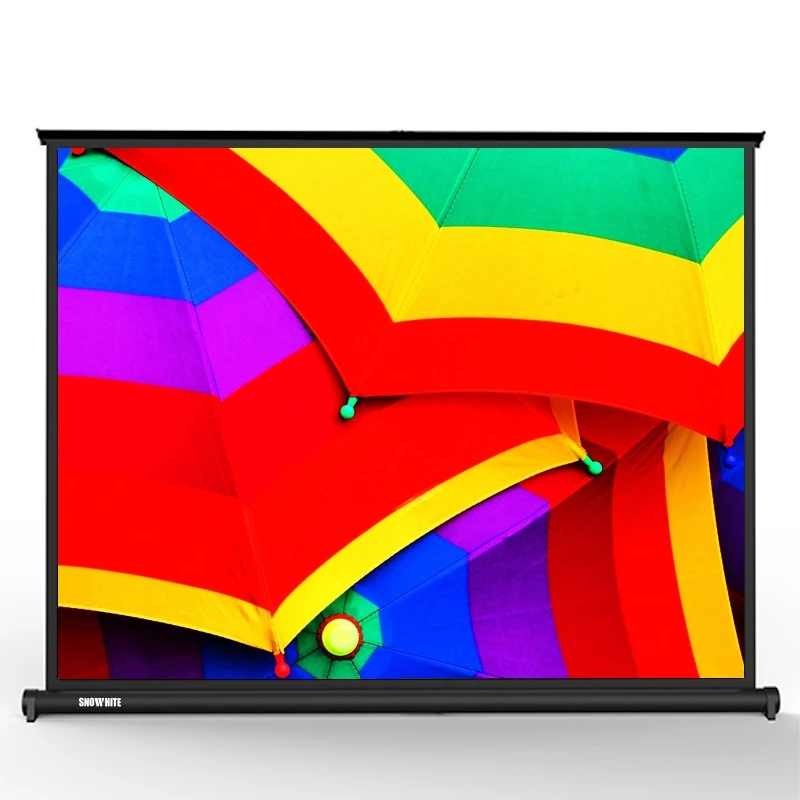 SN 40' 16:9 Format Portable Projector HD Screen Fast Folding Table Screen Desk screen BX-3V040MDH