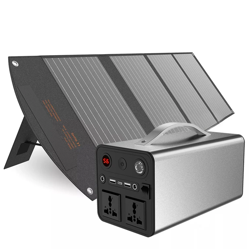 Hot Trending Portable Solar Power System 300Watt Generator Solar Power 220V 240V 110V AC output Power Station for Wholesale