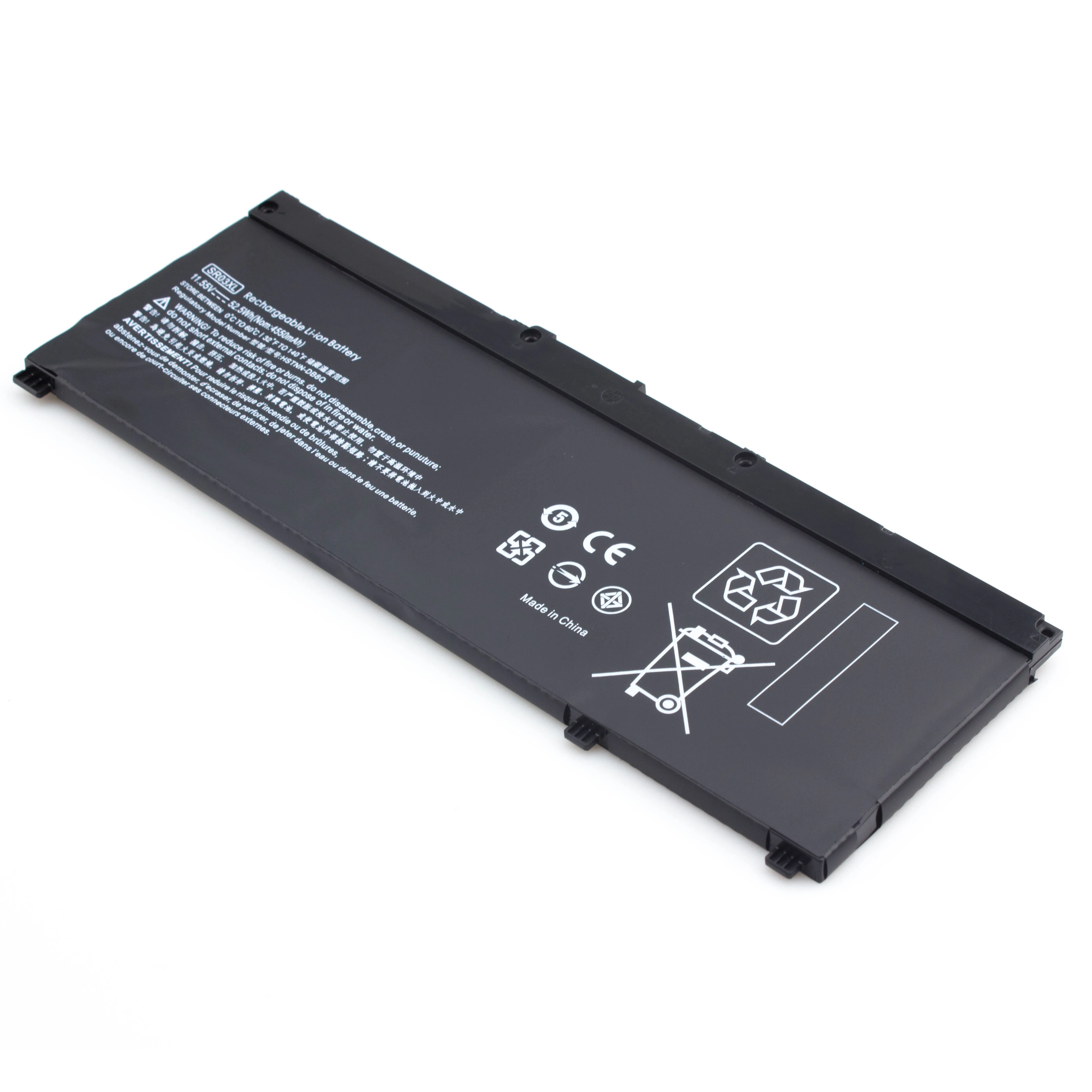  SR03XL HSTNN-IB8L L08855-855 TPN-C133 Аккумулятор для ноутбука 11 55 V 4550mAh 52 5 W 6 ячеек HP Pavilion Gaming 15