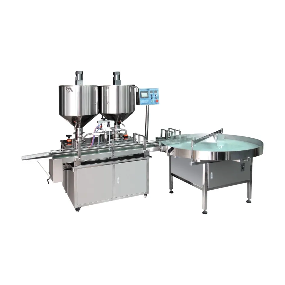 YDX Automatic glass capping labeling machine jam tomato sauce pizza barbecue filling packaging machine