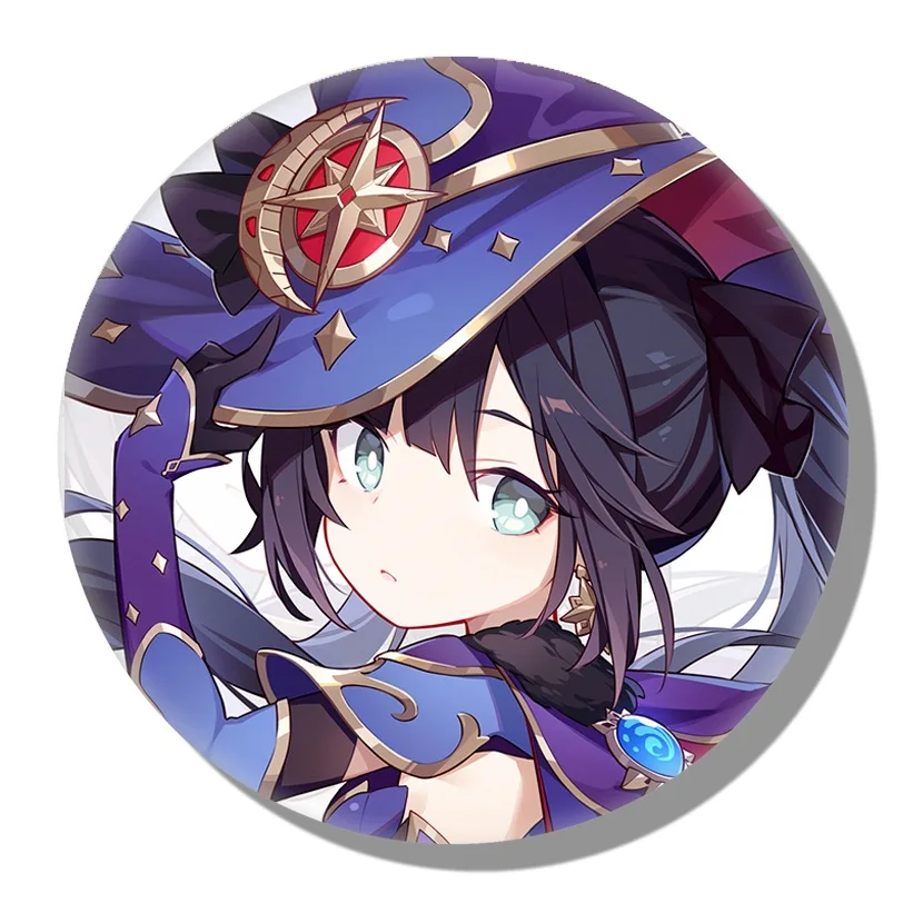 Genshin Impact Cute Badges