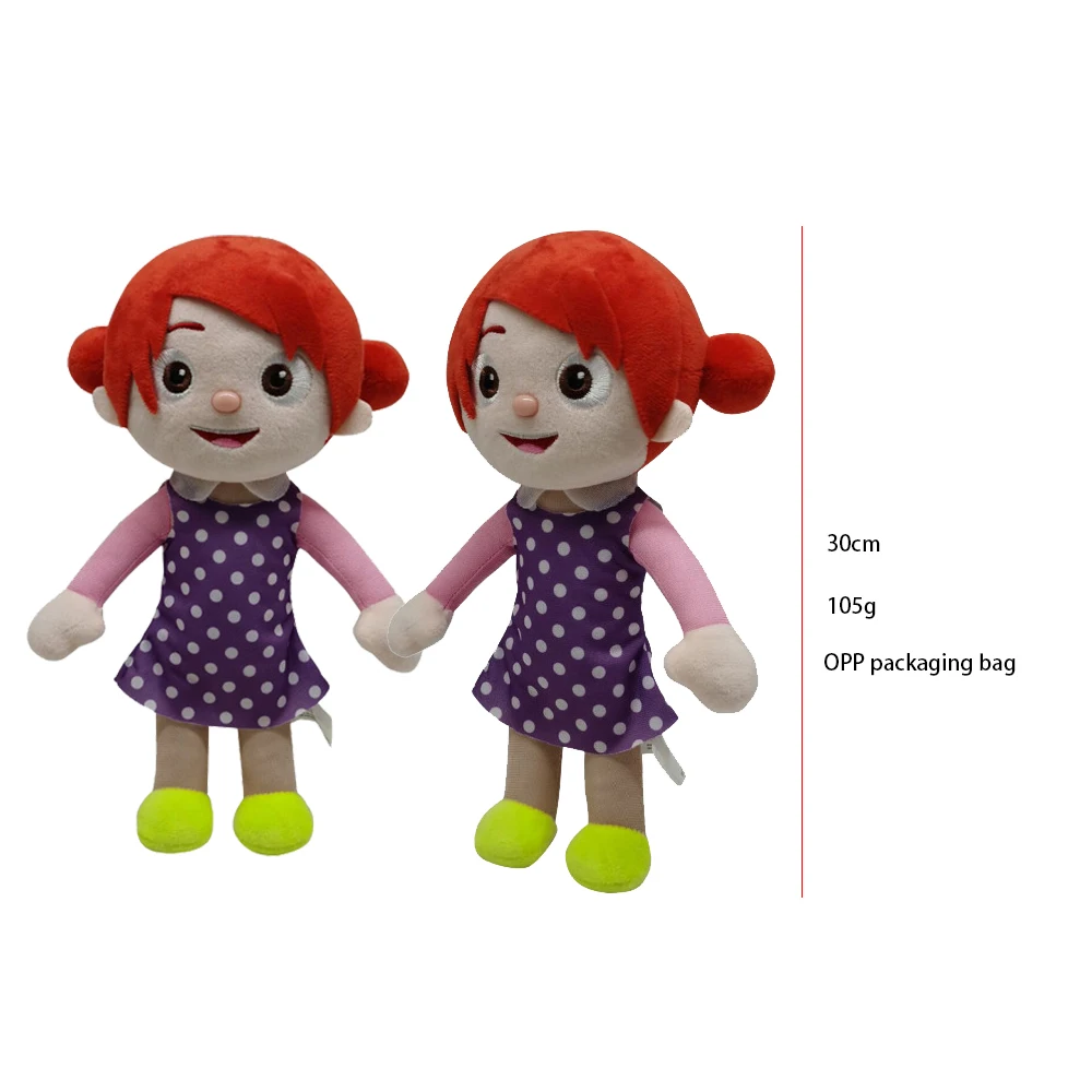  6 видов цветов Милые 15 ~ 18 см PP Хлопок Короткие peluches cocomelon плюшевые