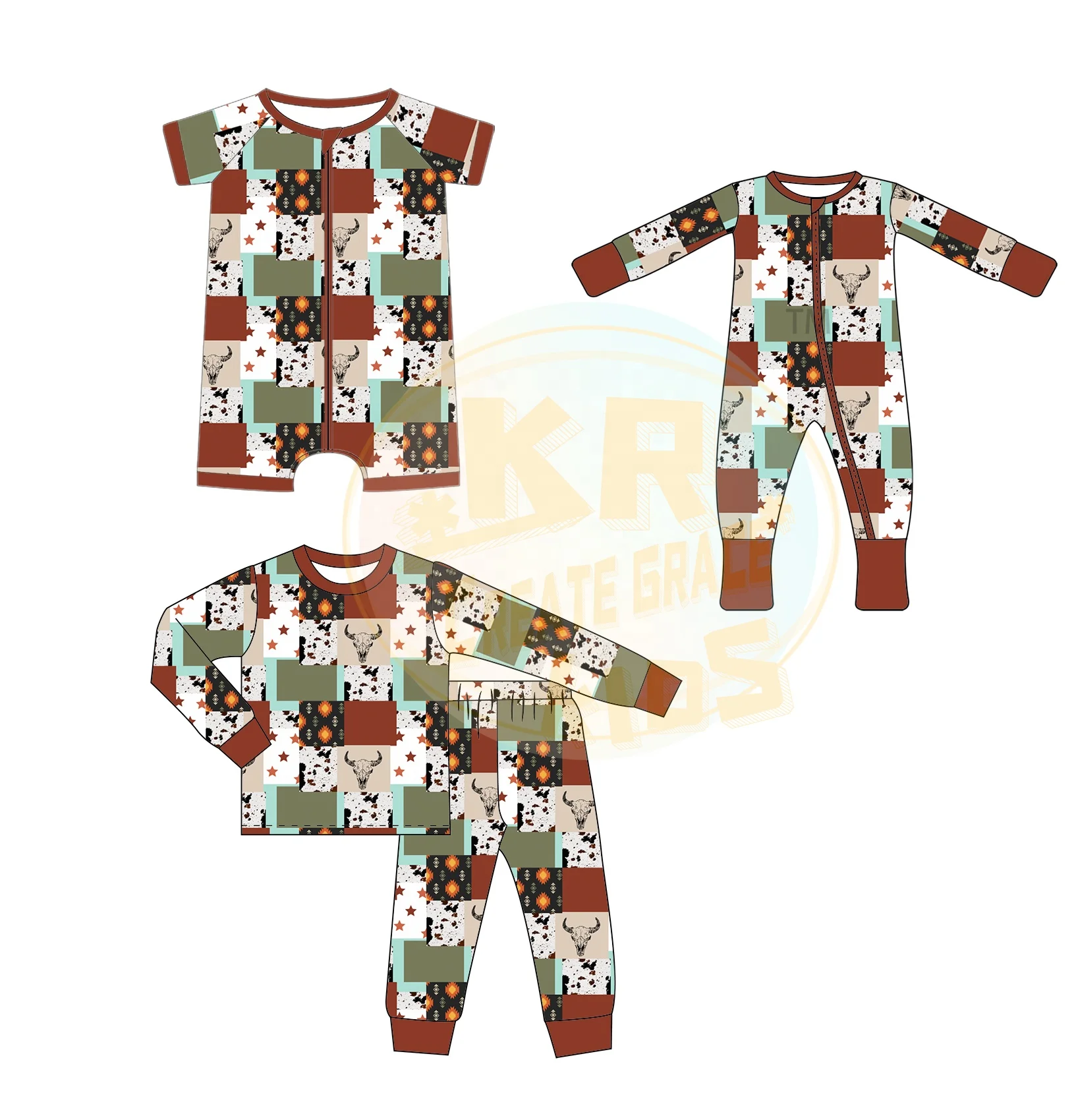 Comfortable Bamboo Newborn Baby Boy Long/Short Sleeve Pajamas Suit Kids Girls Comfortable One/two-piece Romper Jumpsuit