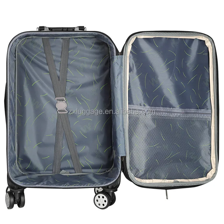 cheap price 600D luggage fabric trolley lightweight luggage fabric suitcase 20inch 24inch 28inch