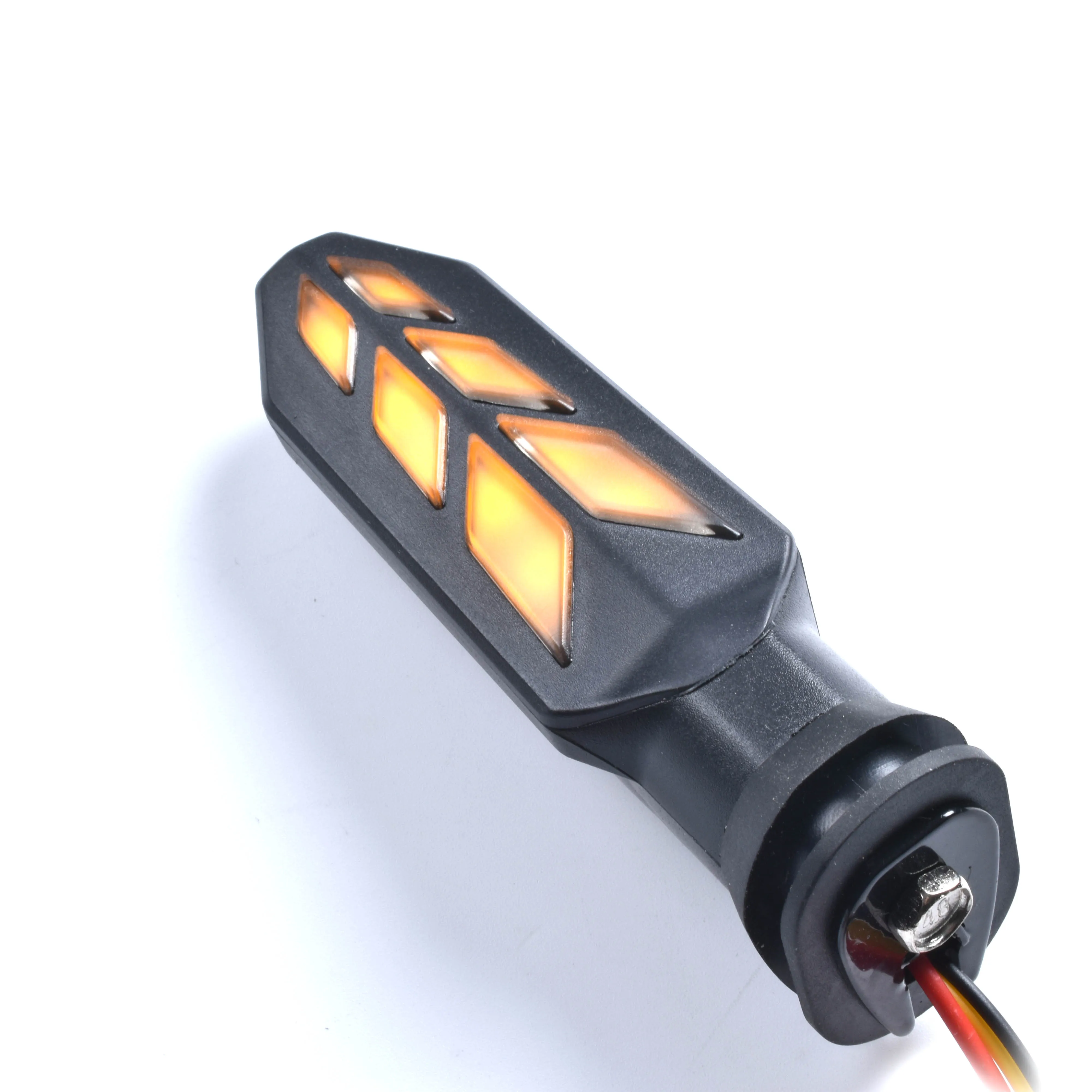 Topdrive Universal Motorcycle LED Indicators Light Motorcycle Turn Signals Lights Universal Motorbike LED Indicator Blinker