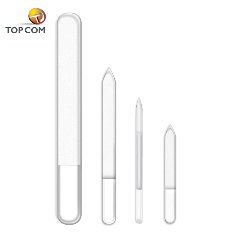 Wholesale nano glass fingernail cuticle pusher files with case