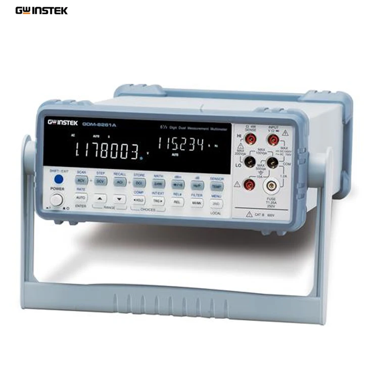 Gwinstek GDM-8261A-это 6-битный цифровой мультиметр с поддержкой измерения двойного