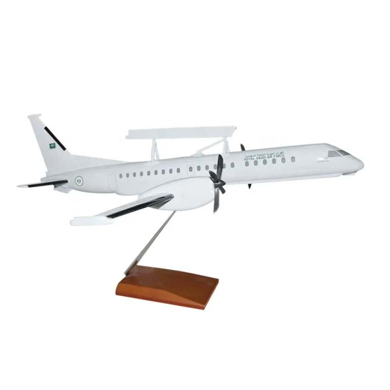 Saab 2000 1:63 43cm Scale Model Plane Military
