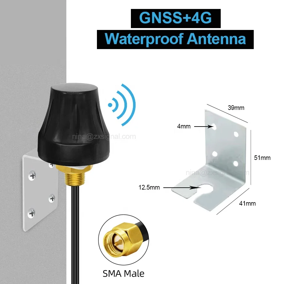 high gain 28dbi Car Navigation GPS BD GLONASS antenna Satellite Navigation Positioning 1575Mhz 1561Mhz multi-band gnss Antenna