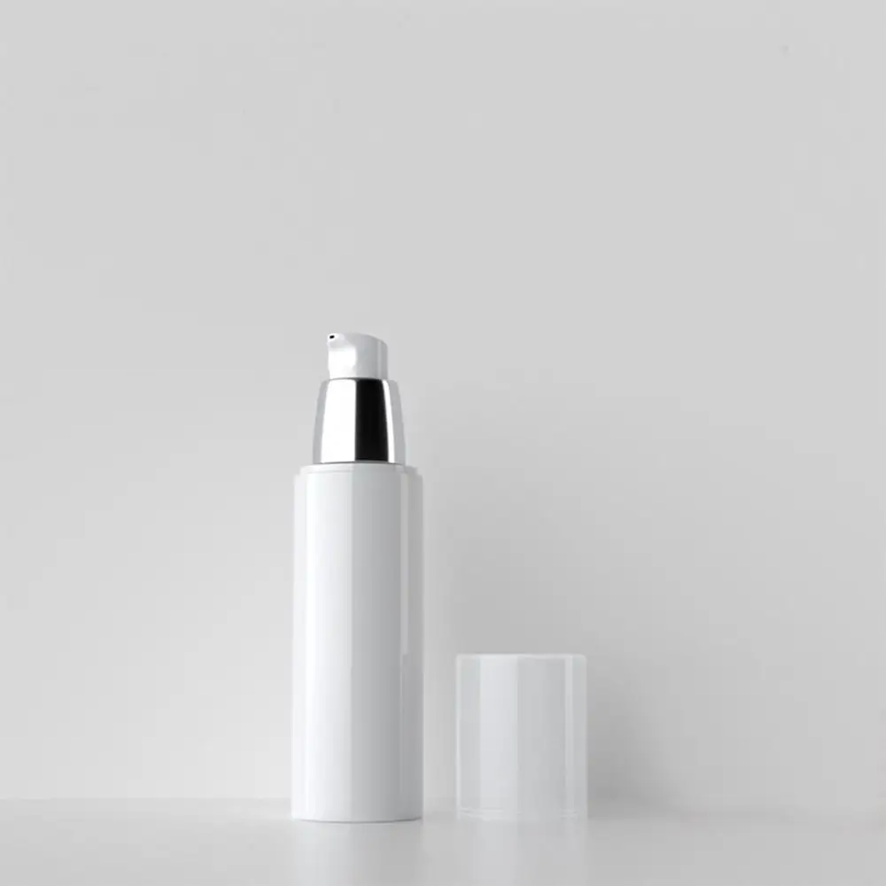 30ml 50ml 80ml 100ml 1oz 3oz free shipping PP Travel portable airless bottle vacuum pump bottle lotion bottle used for Cosmetic