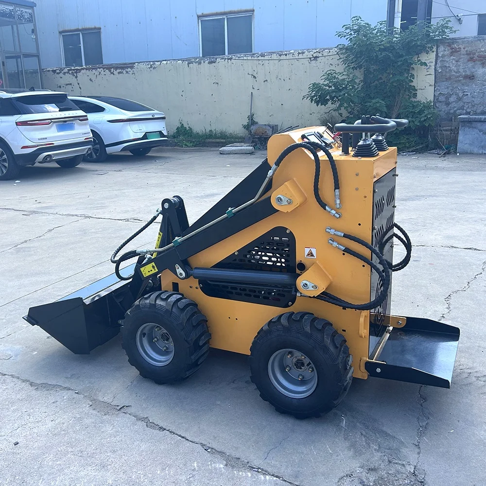 Cheap Small Skid Steer Loader Crawler Tracked Mini Skid Steer EPA China Micro Skid Steer For Sale
