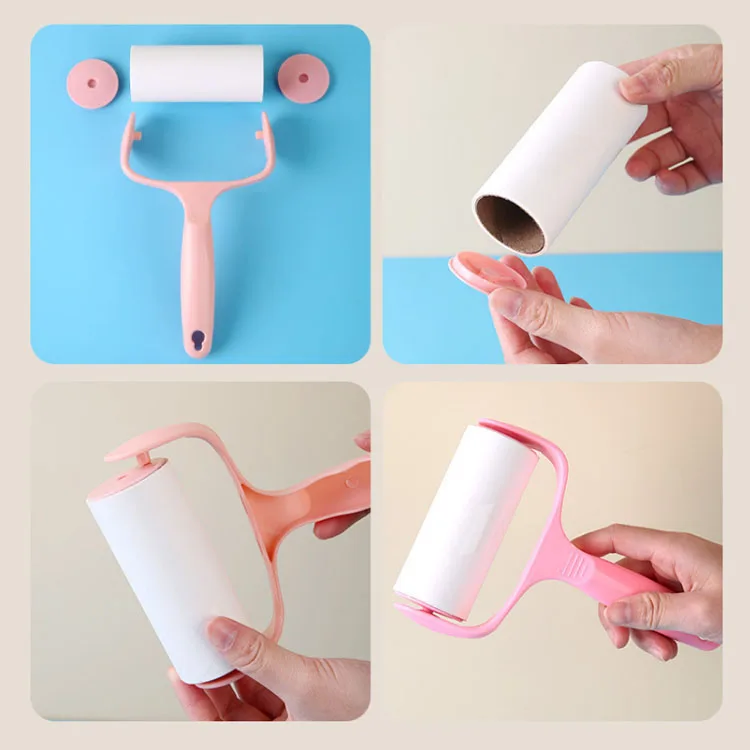 Cheap Sticky Paper Lint Roller Home Use Pet Hair Dust Remover