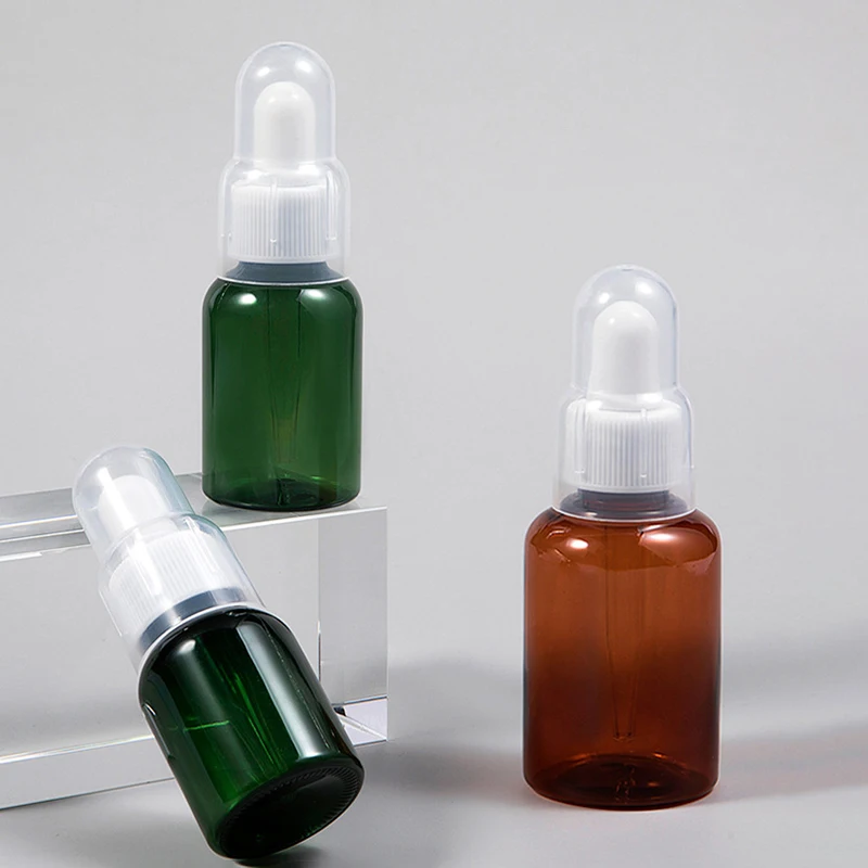 New Product Refillable 25ml 35ml 50ml oil bottle dropper bottle milk tube type environmental protection essence bottle