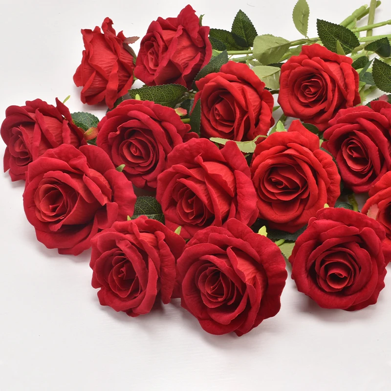 wholesale Wedding Rose Flower Artificial Flower For Wedding Wall Stage Decoration
