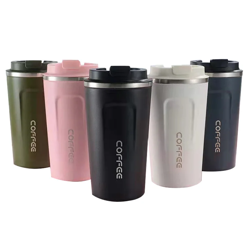 Симпатичные бутылки для воды для девочек, простые двойные уличные удобные вакуумные фляжки, термос, кофейная чашка, нержавеющая сталь