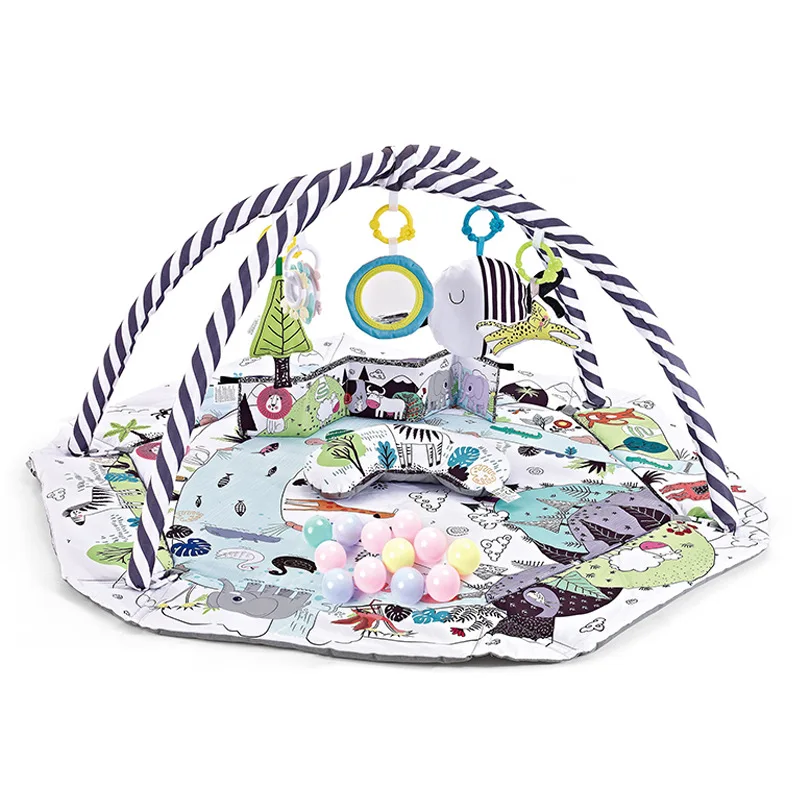 High Quality Baby Care Ocean Ball Enclosure Fitness Stand 0-36 Months Baby Crawling Play Mat