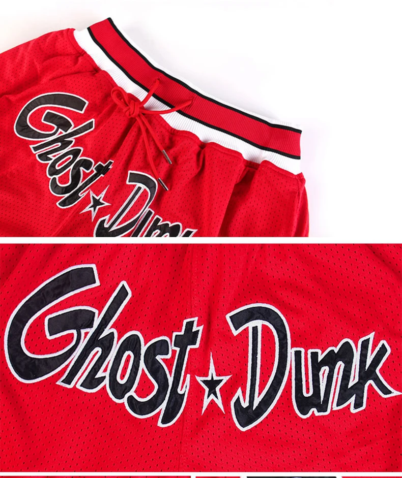 Custom Casual Summer Polyester Short Jogger Classic Retro Basketball Sweat Box Shorts Mens Gym Sport Comfy Mesh Track Shorts