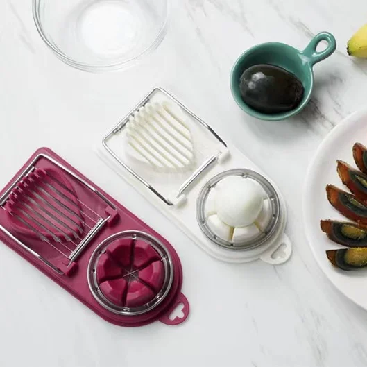 Кухонное многофункциональное бытовое устройство 2 в 1 для резки яиц