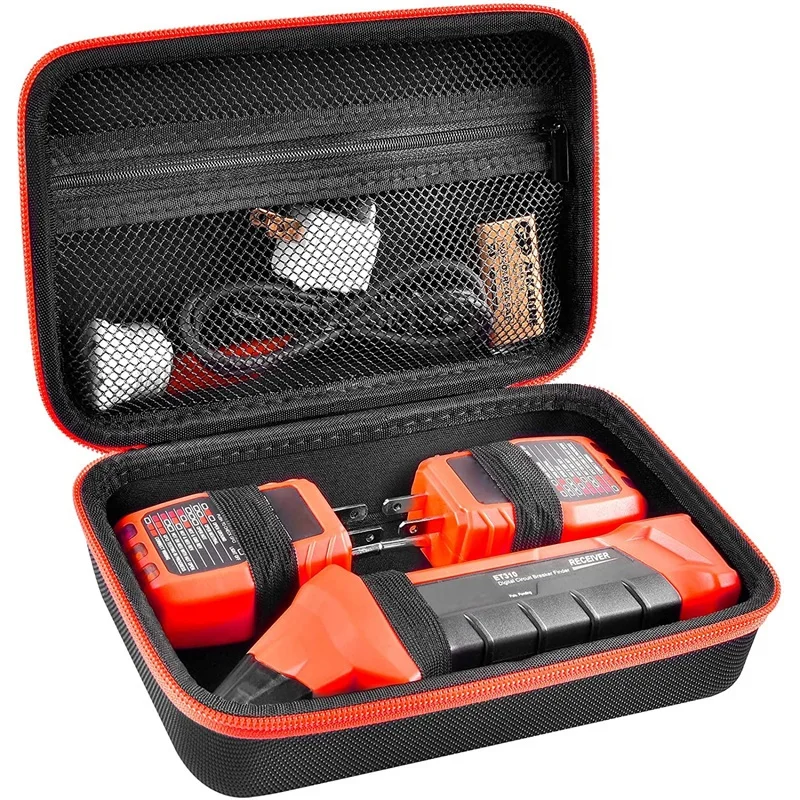 Hard Case for Klein ET310 Tool AC Circuit Breaker Finder 80041 Outlet Repair Tool Kit RT250 Integrated GFCI Receptacle Tester