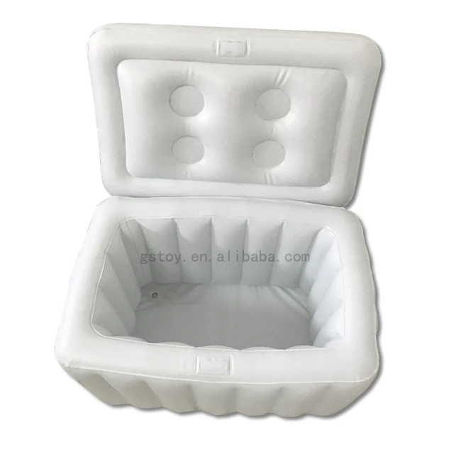 party use inflatable ice coolers box with lid