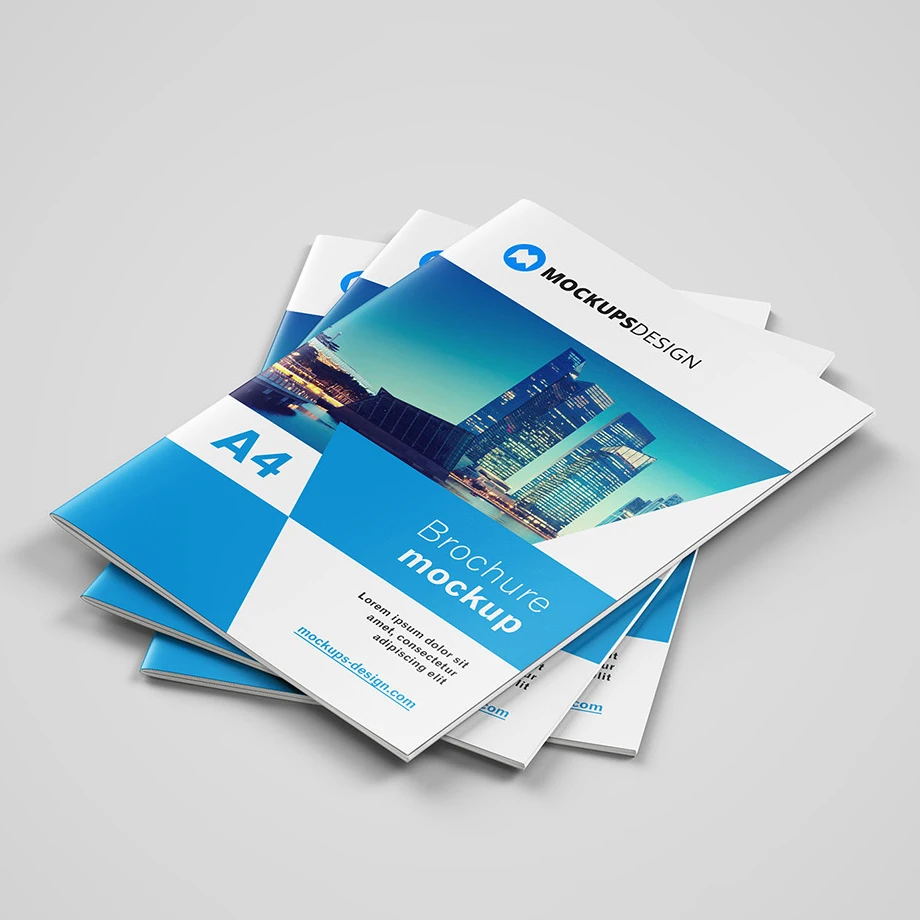 Video Brochure Advertising Digital Brochure Components Booklet Custom 7 Inch Flyer Brochure Printing