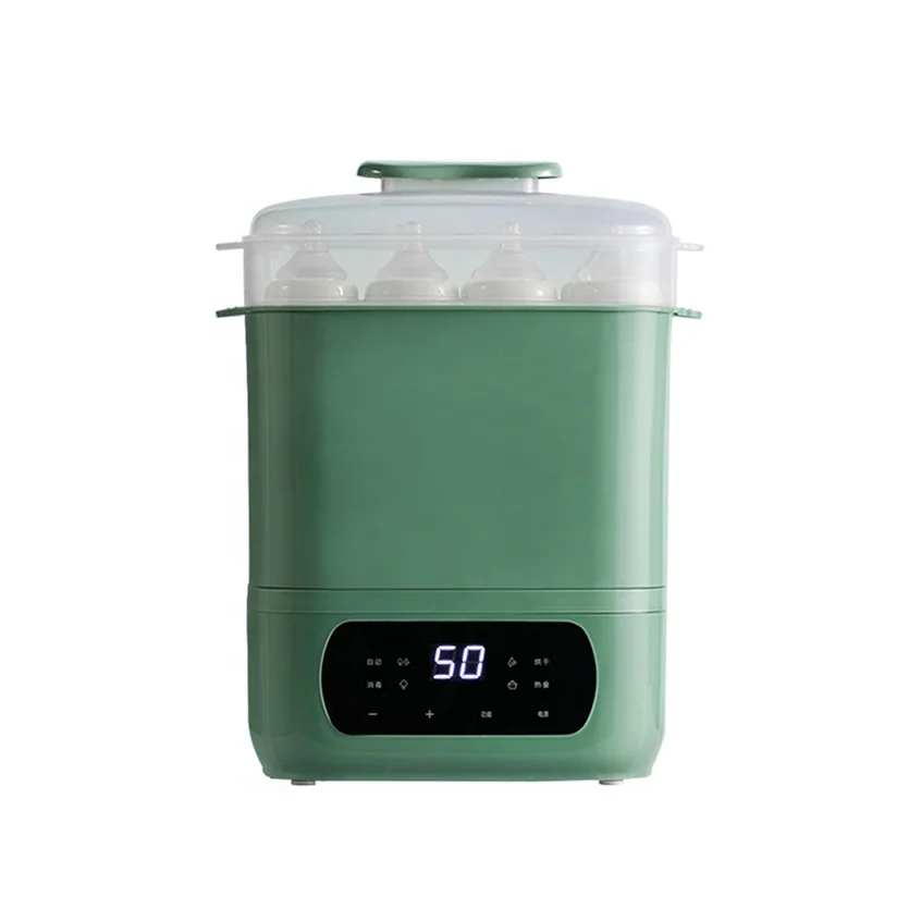 Large Capacity Multifunction Intelligent Feeding Product Baby Milk Bottle Steam Sterilizer and Dryer