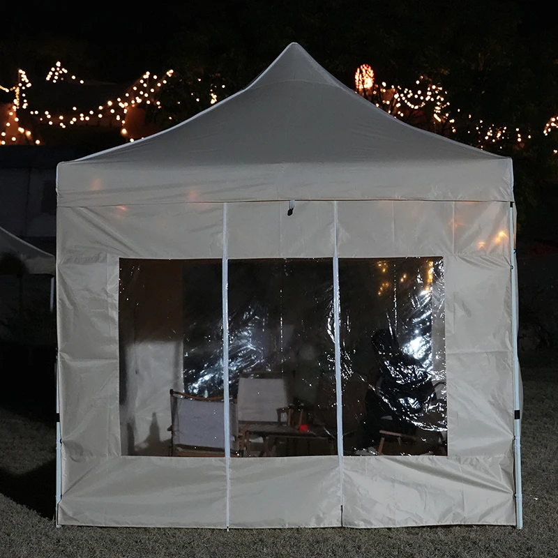 Portable 10x10 Folding Pop-Up Gazebo Tent Aluminum Waterproof Iron Tubes Outdoor Events Parties Weddings Advertising Mexico