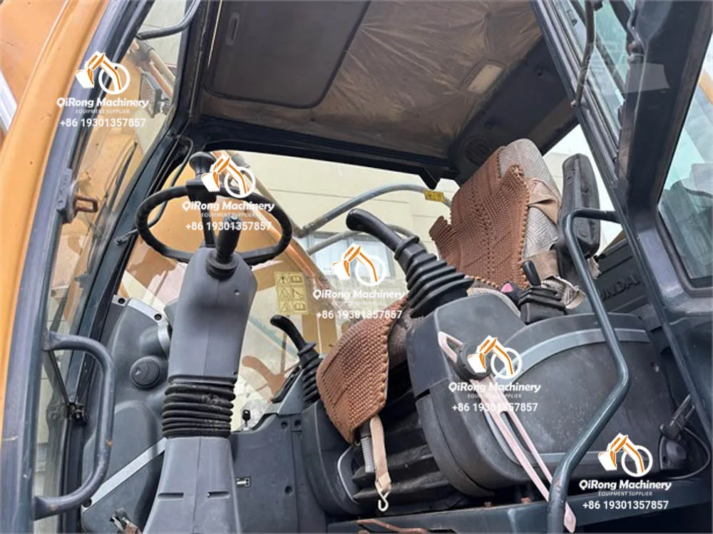 Secondhand Hyundai 210 210W-9 Digger Crawler Excavator 20 Ton Excavadora Construction Tools and Equipment