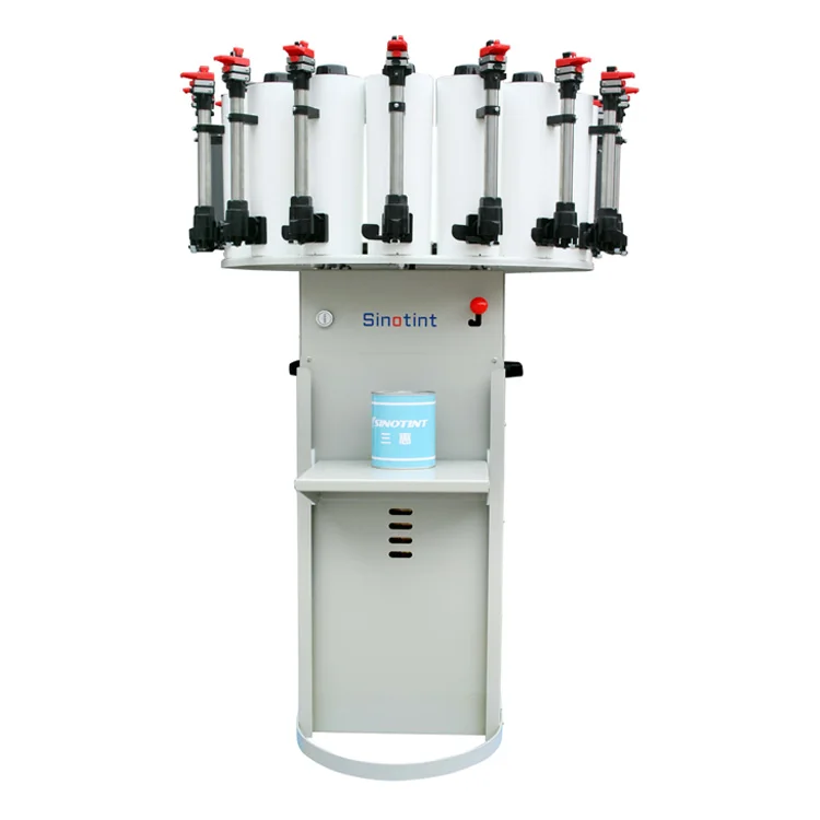 Car paint shop tools automatic paint dispenser and mixer