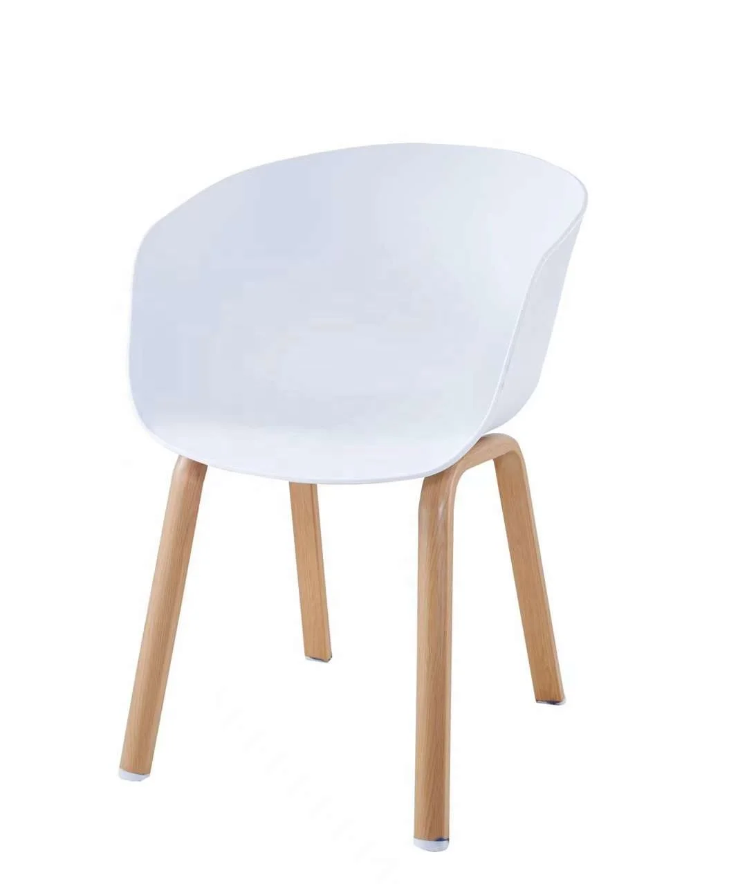 modern plastic seat metal frame leisure dining chair living room coffee armchair