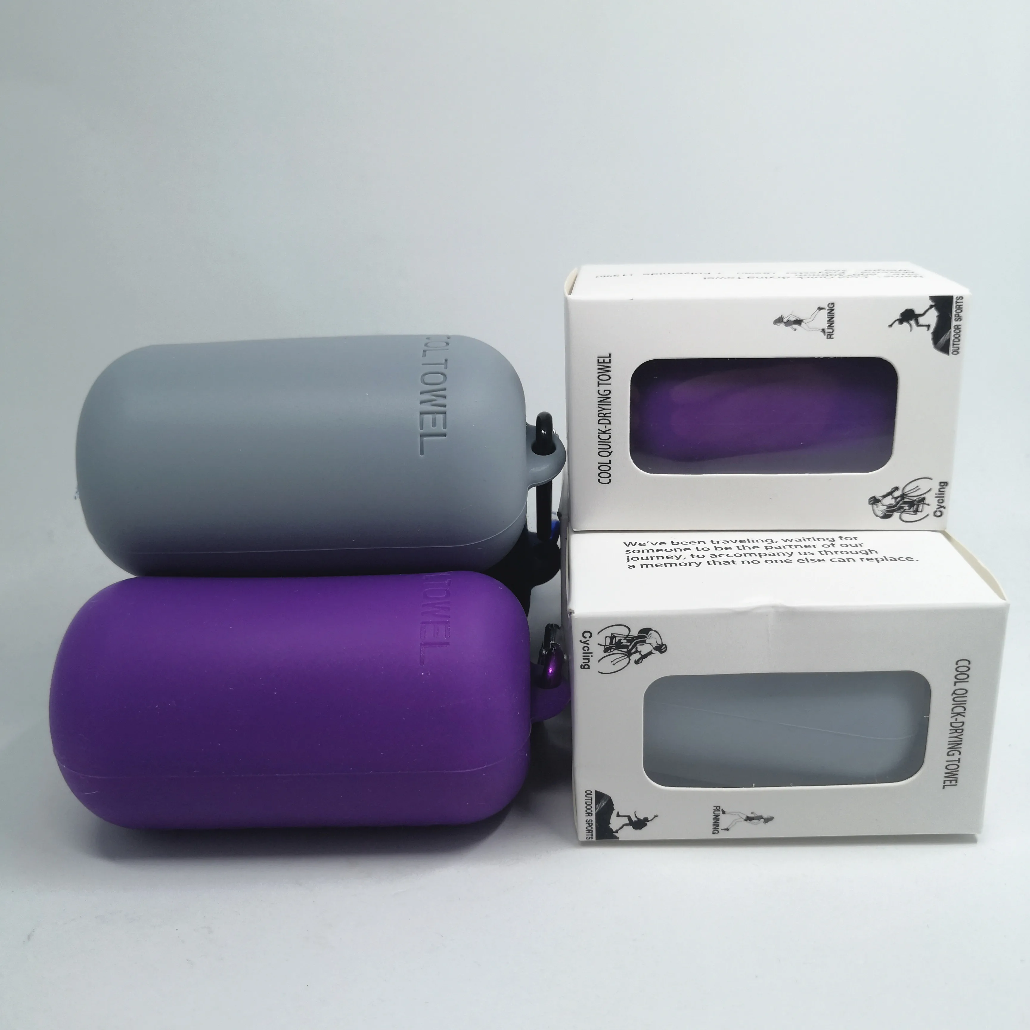 
Portable Outdoor Travel Micofiber Absorbent Towel Sports Summer Cooling Quick Dry Towels 