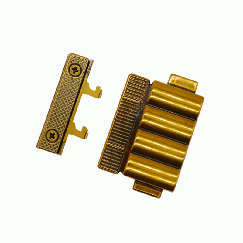 Carosung Wholesale OEM luxury handbag hardware lock fitting bag twist turn lock fashion bag locks for handbags