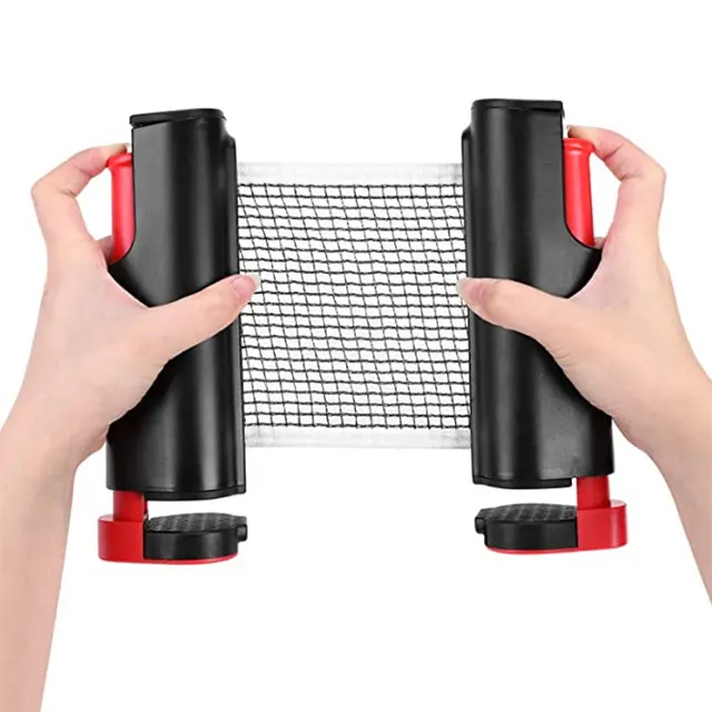 Недорогая портативная ракетка для настольного тенниса, набор ракеток для пинг-понга с выдвижной сеткой