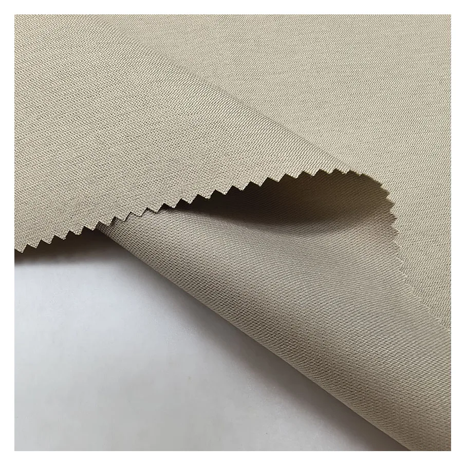 5 fiber mix fabric poplin soft breathable 20% lyocell 3% silk 42% viscose 31% polyester 4% spandex stretch fabric for cloth