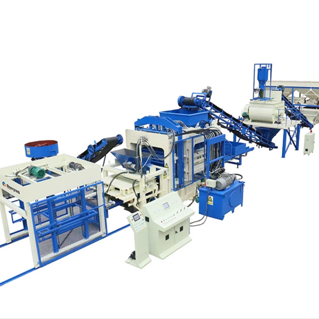 Hydraulic Automatic Earth Brick Making Machinery clay block brick making machine