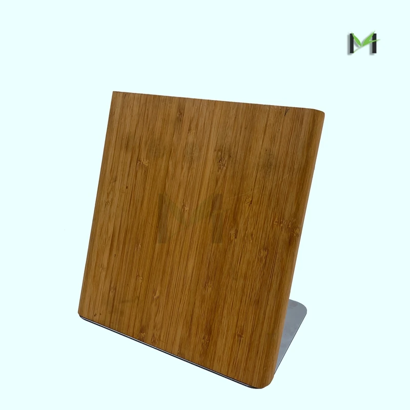 Kitchen Magnetic Knife Block Holder Bamboo Knife Holder Magnetic for Safe