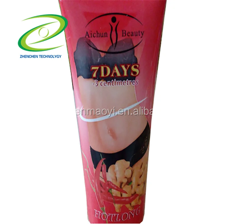 The 2015 Best effective ginger/hot chili/garlic/green tea Aichun Beauty 3 days Slimming Cream